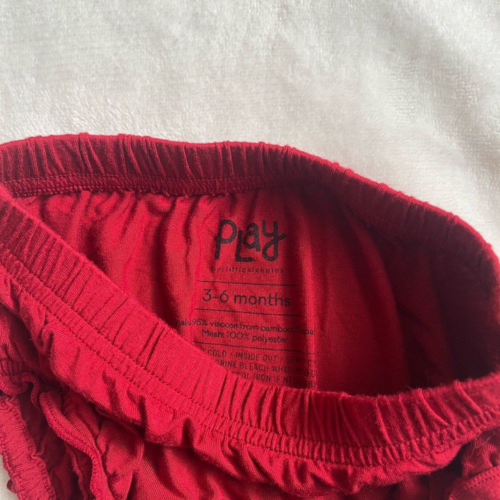 Little Sleepies Red Snowflake Tutu Dress - Picture 4 of 4